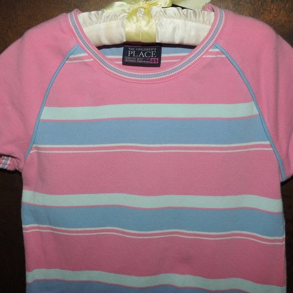 The Children's Place - Girl's Short Sleeve Tee-Shirt Dress - Picture 3 of 4